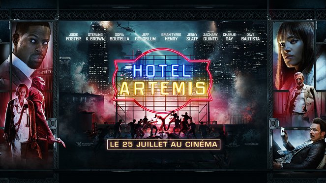 Hotel Artemis - Affiches