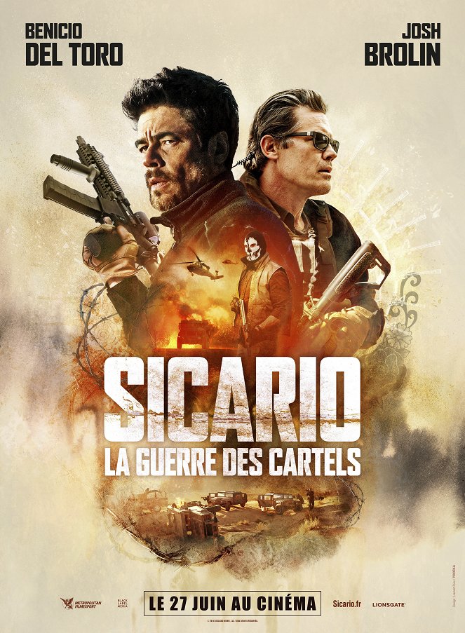 Sicario : La guerre des cartels - Affiches