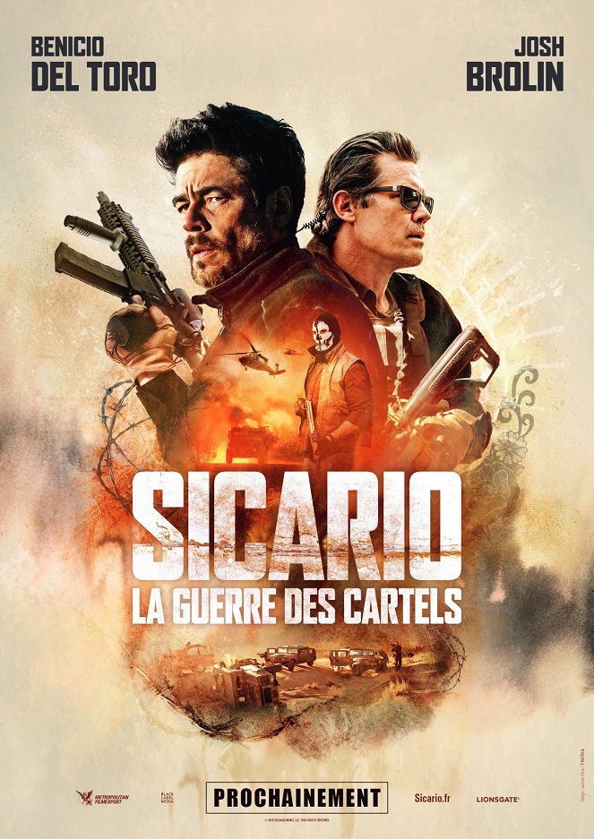 Sicario : La guerre des cartels - Affiches