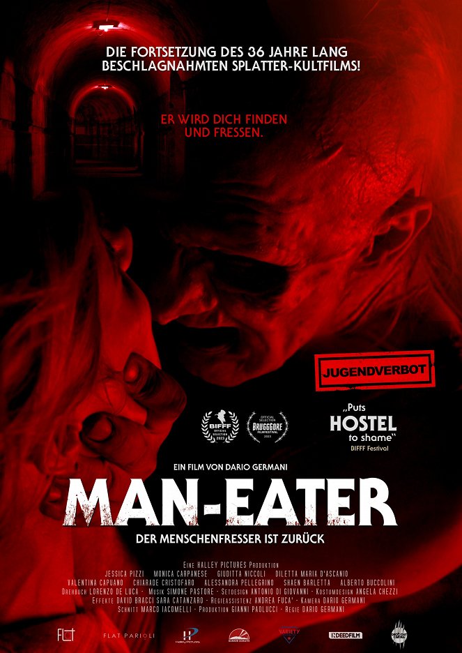 Man-Eater - Der Menschenfresser ist zurück - Plakate