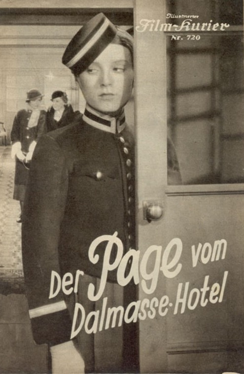 Der Page vom Dalmasse-Hotel - Plakaty