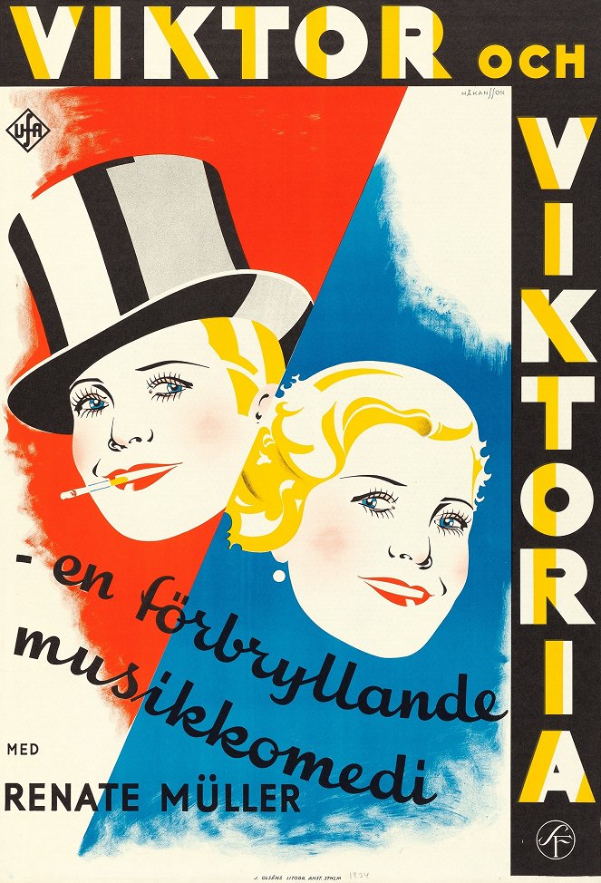 Viktor a Viktoria - Plagáty