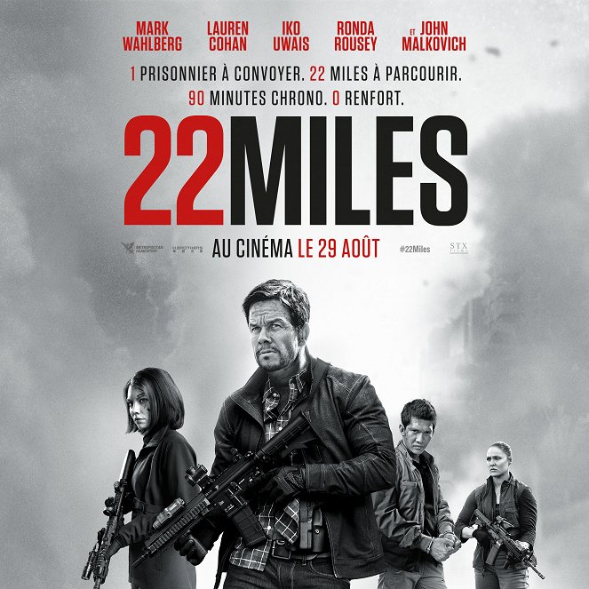 22 Miles - Affiches