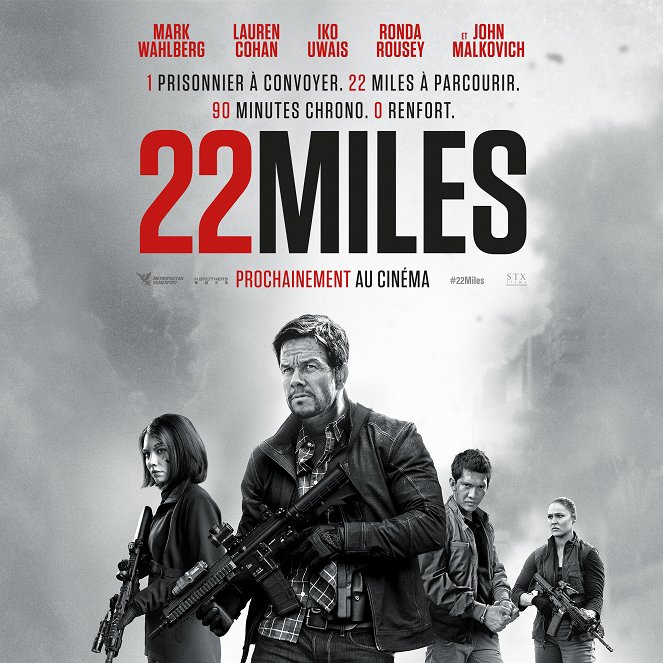 22 Miles - Affiches