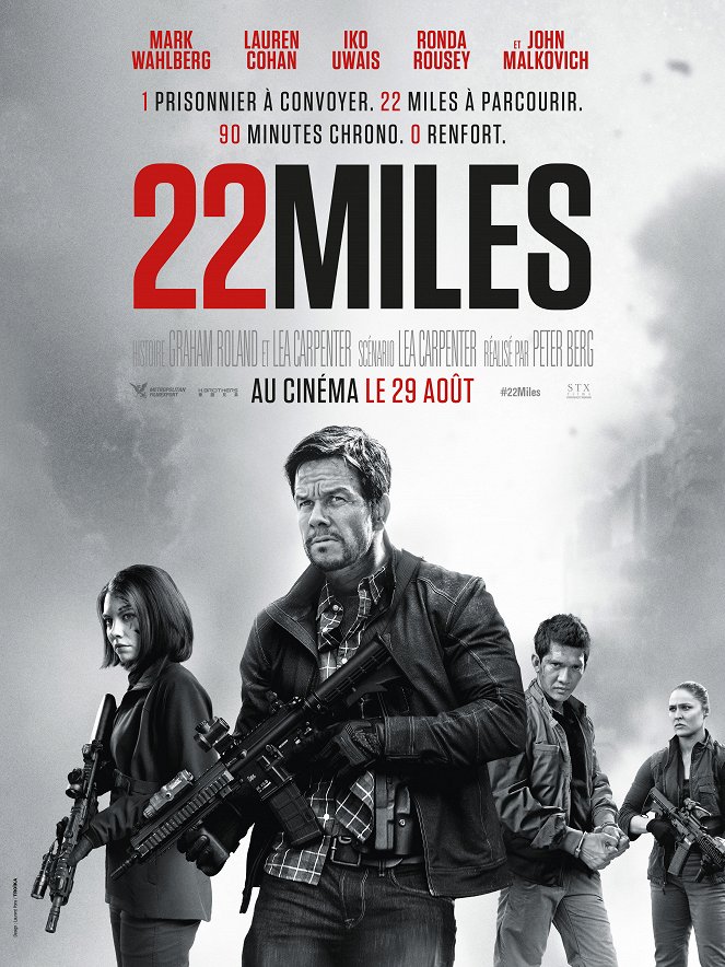 22 Miles - Affiches