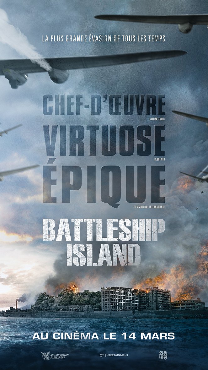 Battleship Island - Affiches