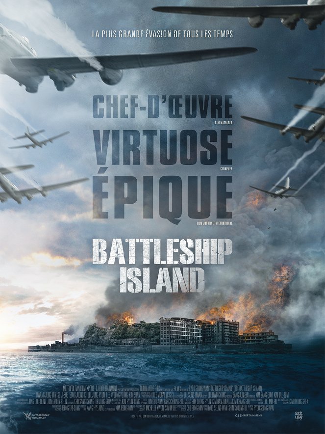 Battleship Island - Affiches