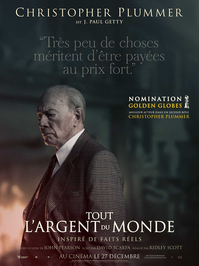 Tout l'argent du monde - Affiches