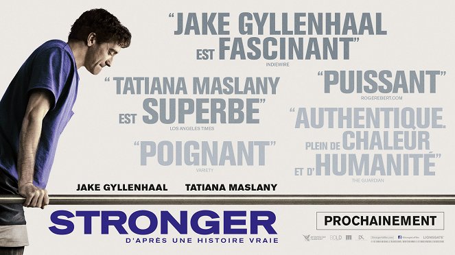 Stronger - Affiches