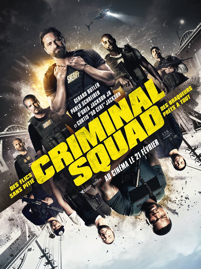 Criminal Squad - Affiches