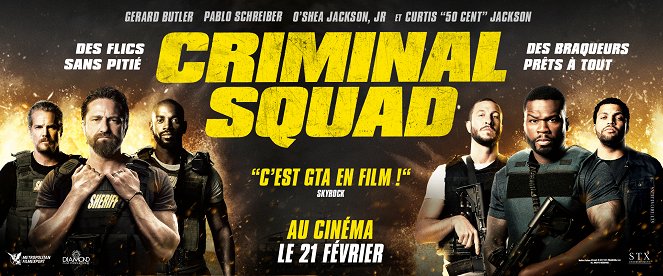 Criminal Squad - Affiches