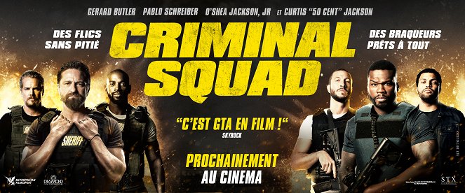 Criminal Squad - Affiches