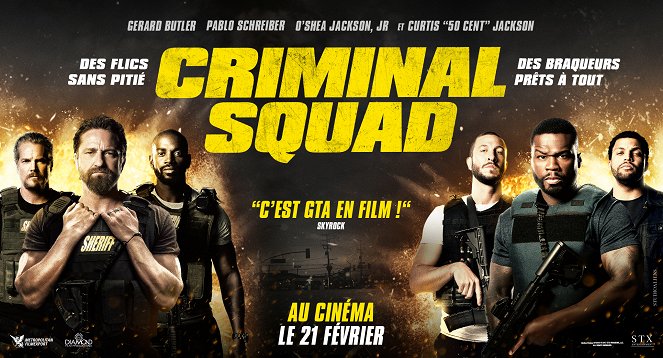 Criminal Squad - Affiches