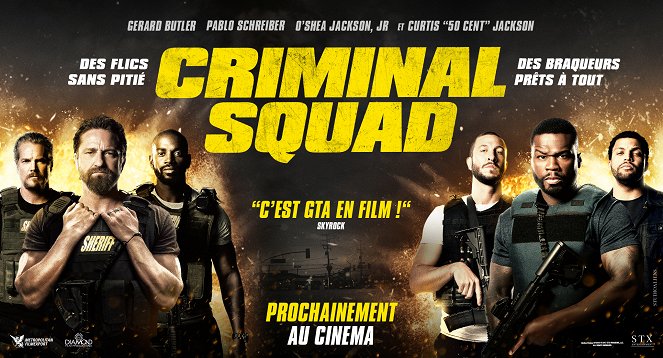 Criminal Squad - Affiches