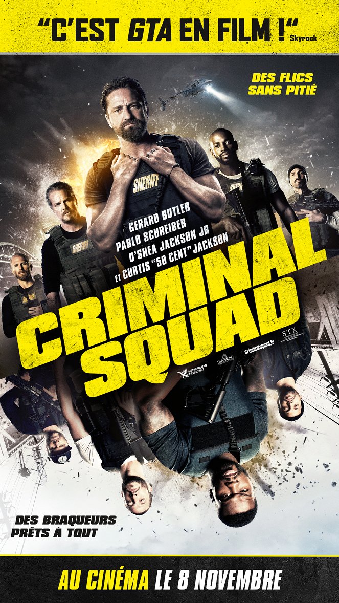 Criminal Squad - Affiches