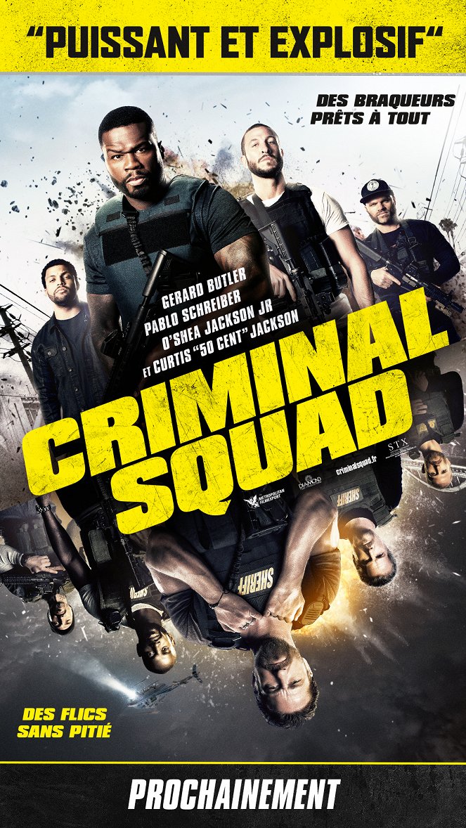 Criminal Squad - Affiches