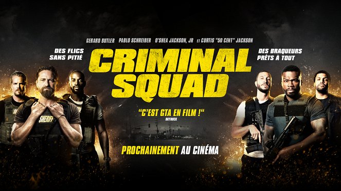 Criminal Squad - Affiches