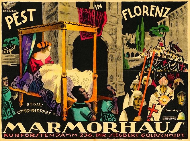 The Plague in Florence - Posters