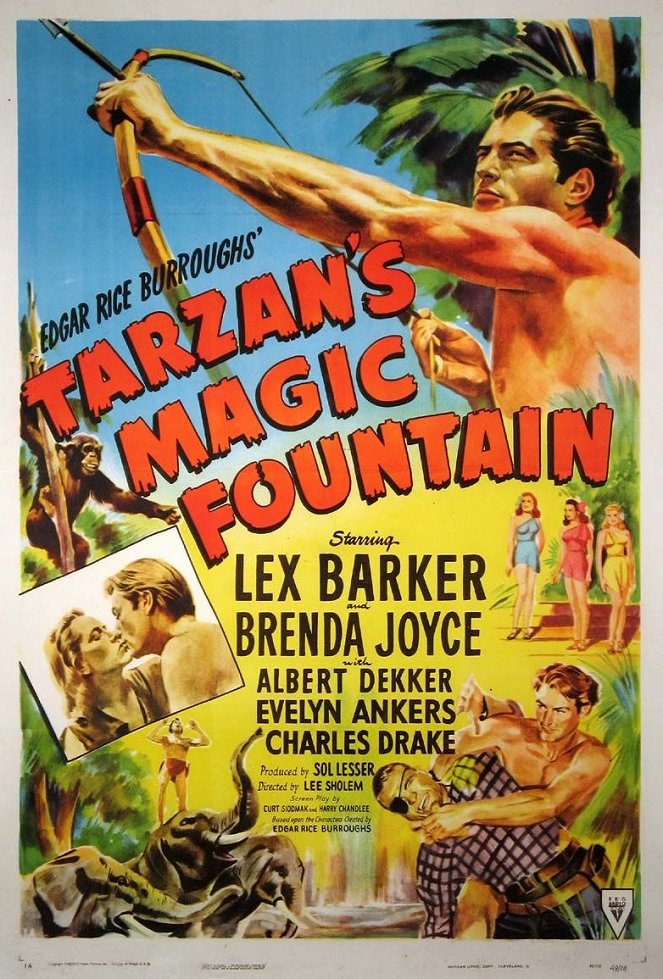 Tarzan's Magic Fountain - Cartazes