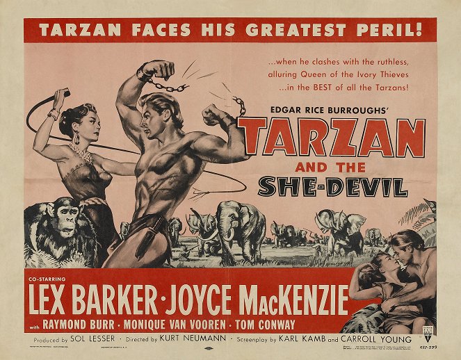 Tarzan and the She-Devil - Cartazes
