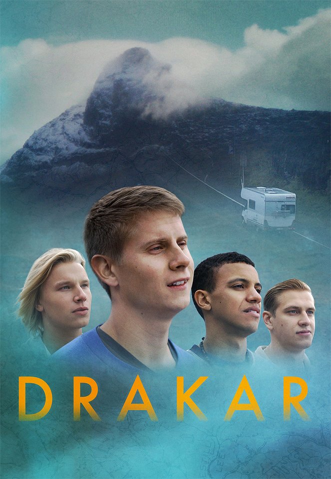 Drakar - ystävyyden roadtrip - Plakate