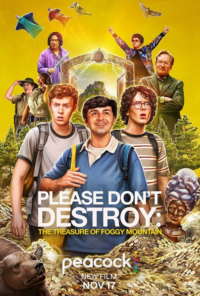 Please Don't Destroy: The Treasure of Foggy Mountain - Affiches