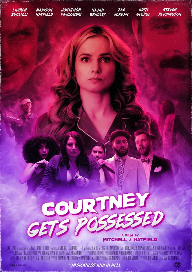 Courtney Gets Possessed - Plakaty