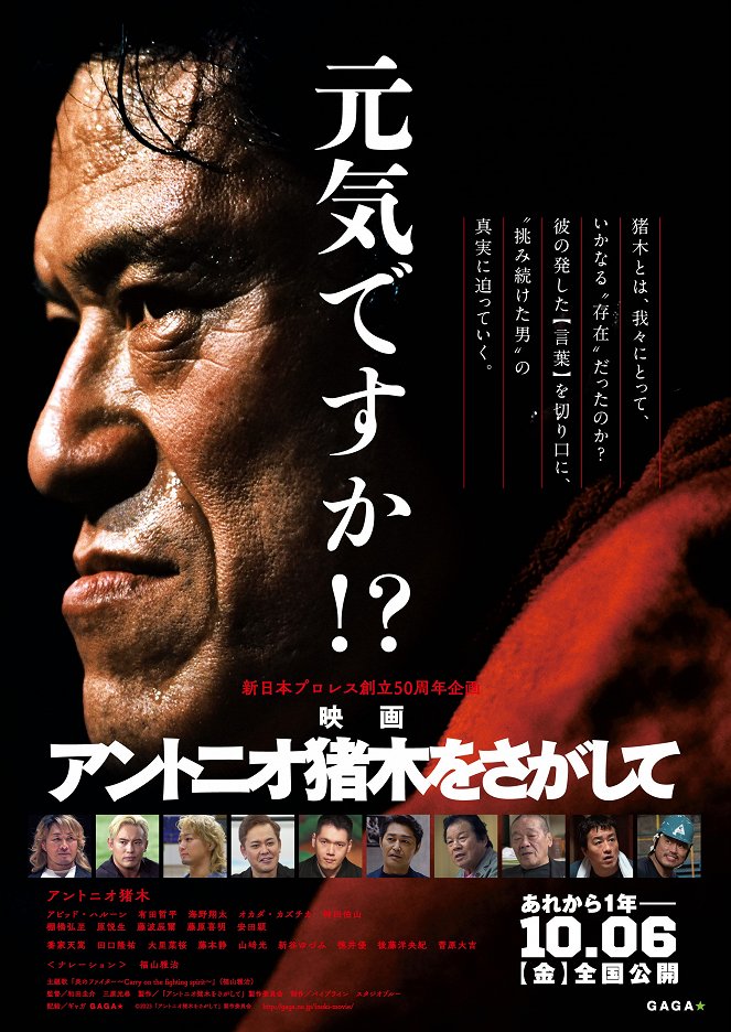 Antonio Inoki wo sagašite - Posters