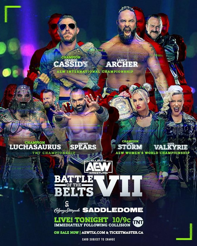 All Elite Wrestling: Battle of the Belts 7 - Plakate