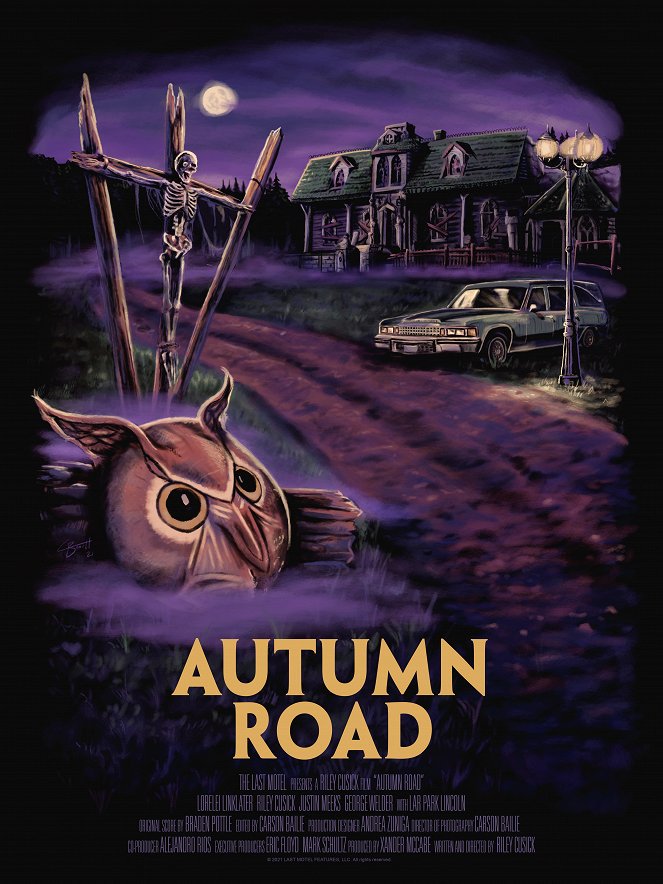 Autumn Road - Posters