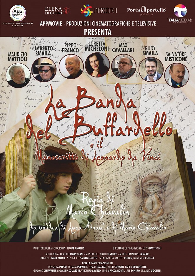 La banda del Buffardello e il manoscritto di Leonardo da Vinci - Plakáty