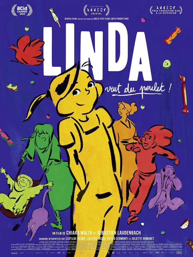 Kuře pro Lindu - Plakáty