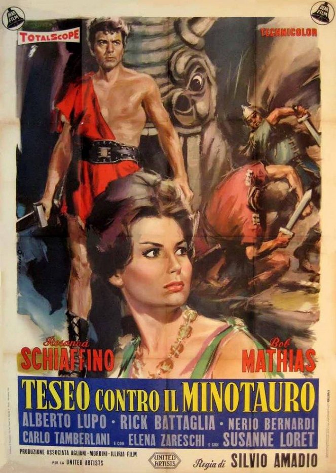 Teseo contro il minotauro - Plakate