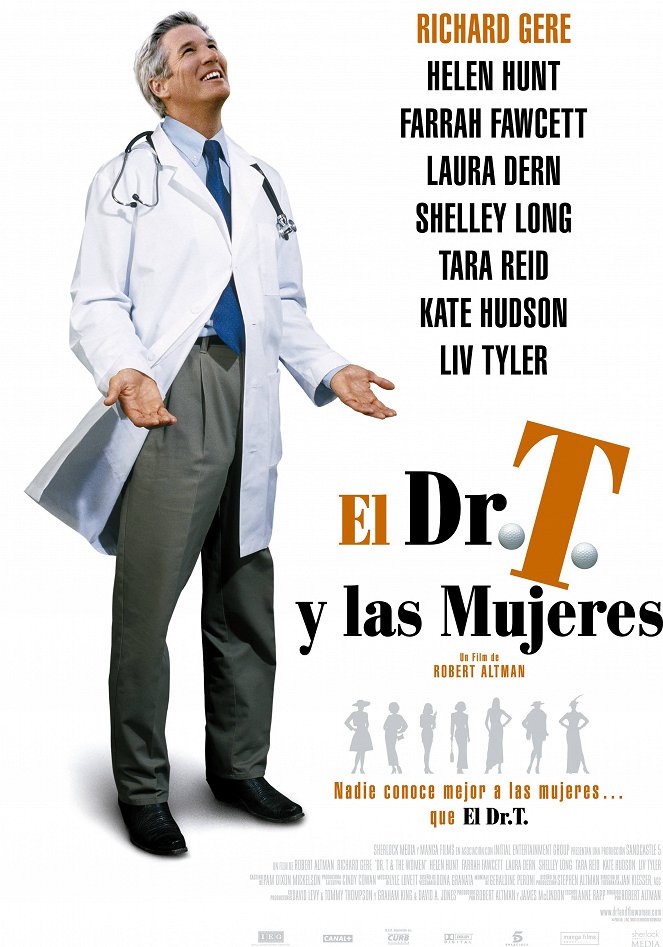 El dr. T. y las mujeres - Carteles