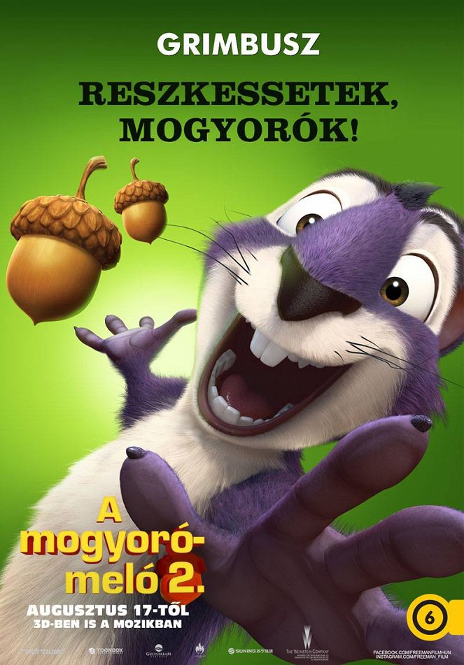 A mogyoró-meló 2 - Plakátok