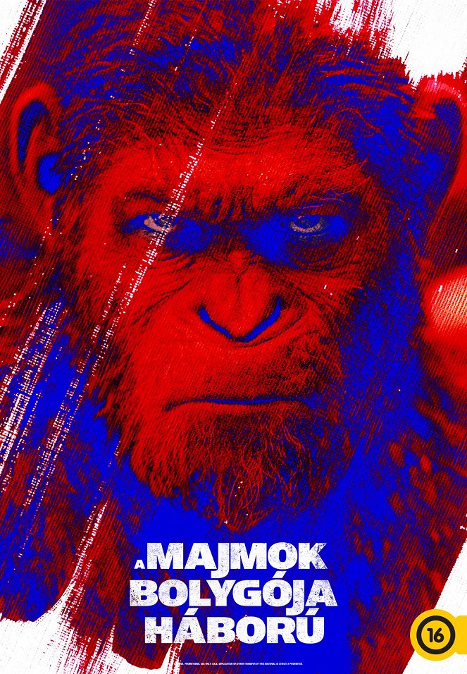 A majmok bolygója - Háború - Plakátok