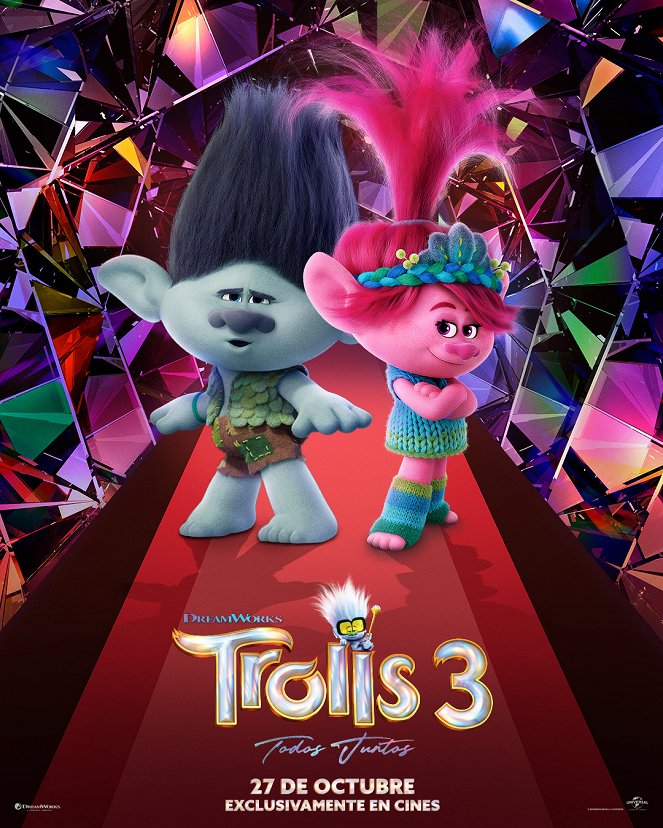 Trolls 3: Todos juntos - Carteles