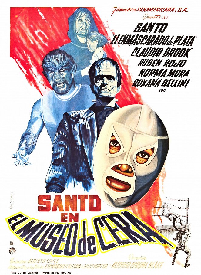 Santo in the Wax Museum - Posters