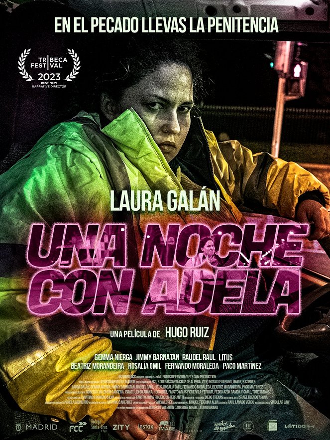 One Night with Adela - Posters