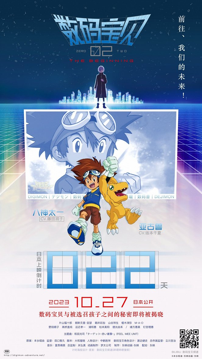 Digimon Adventure 02: The Beginning - Carteles