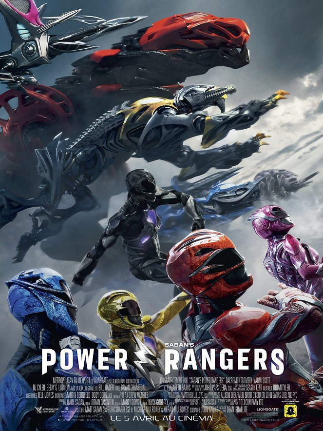 Power Rangers - Affiches