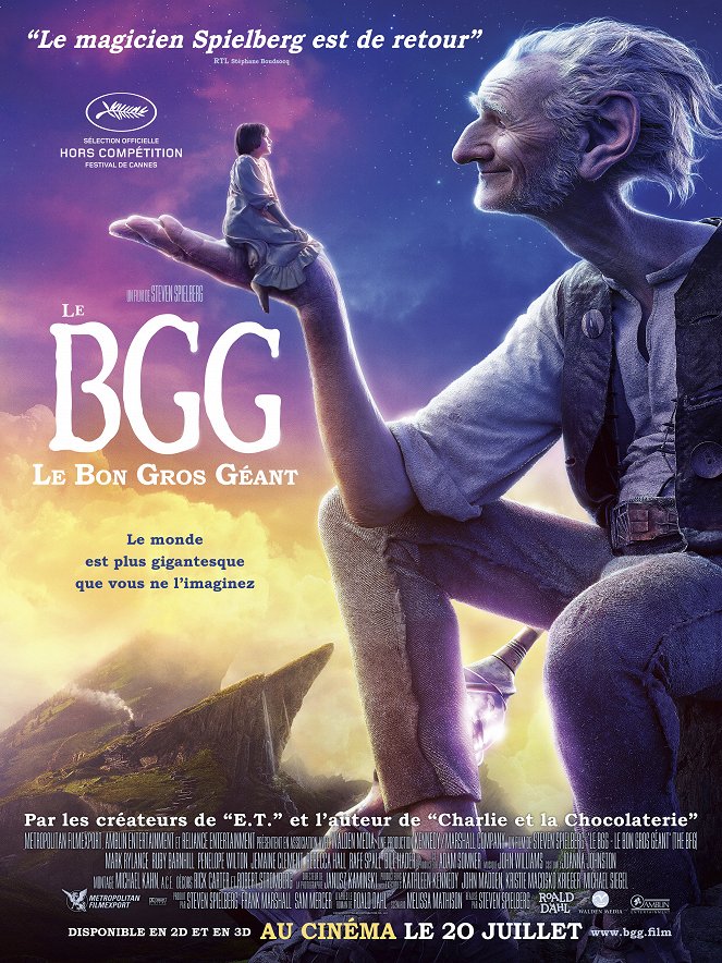 Le BGG, le Bon Gros Géant - Affiches