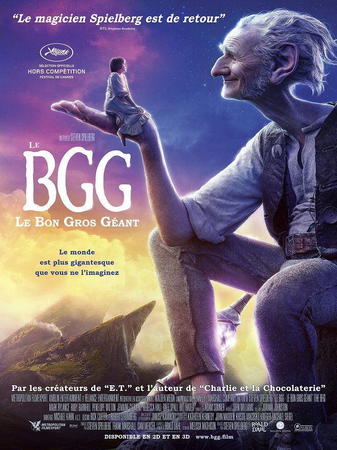 Le BGG, le Bon Gros Géant - Affiches