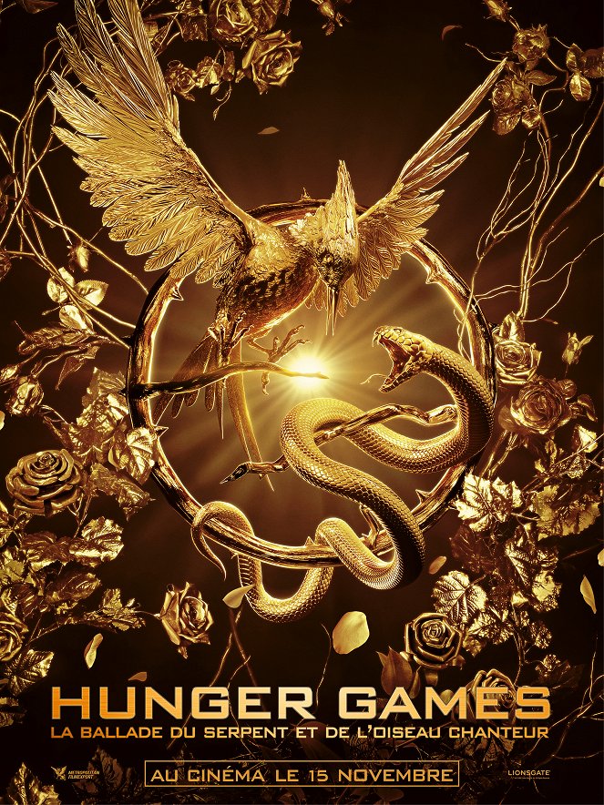 Hunger Games : La ballade du serpent et de l'oiseau chanteur - Affiches