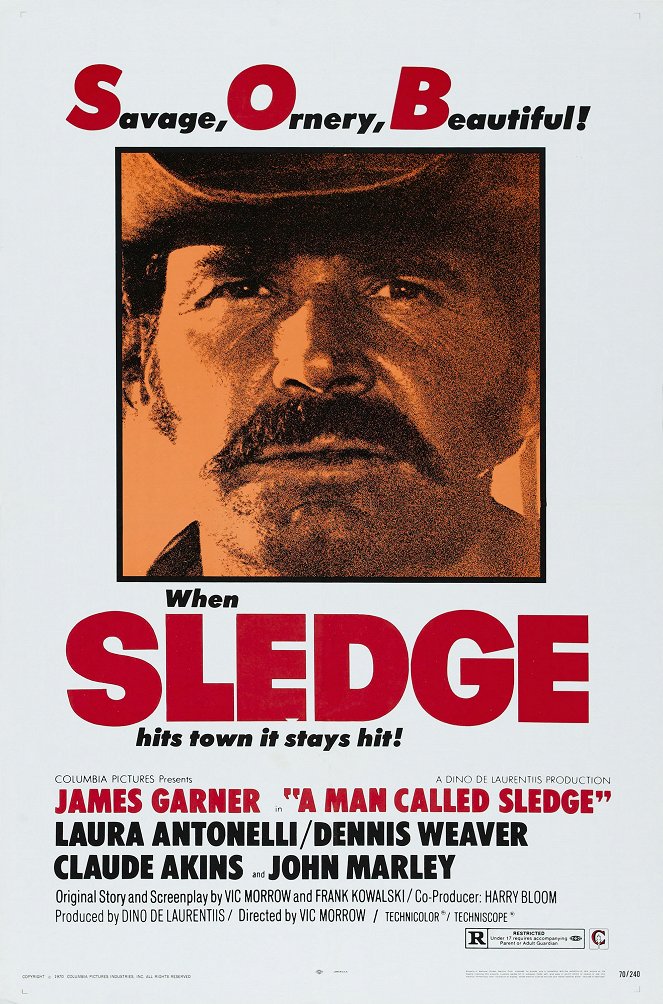 A Man Called Sledge - Posters