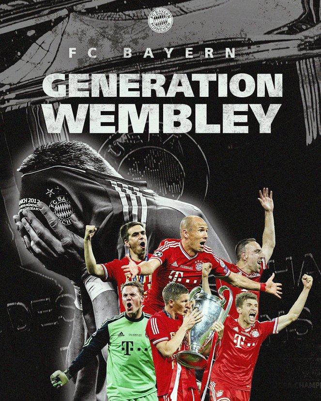 FC Bayern - Generation Wembley - Plagáty