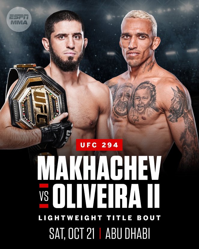UFC 294 - Plakate