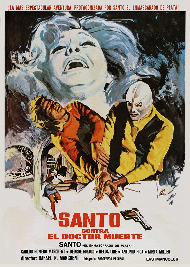 Santo vs. Doctor Death - Posters