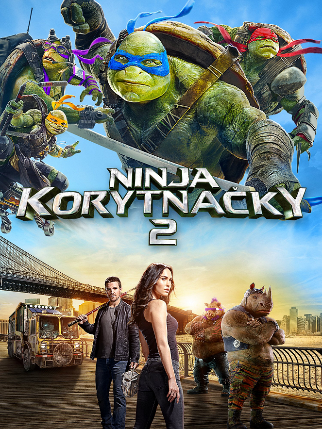 Ninja Korytnačky 2 - Plagáty