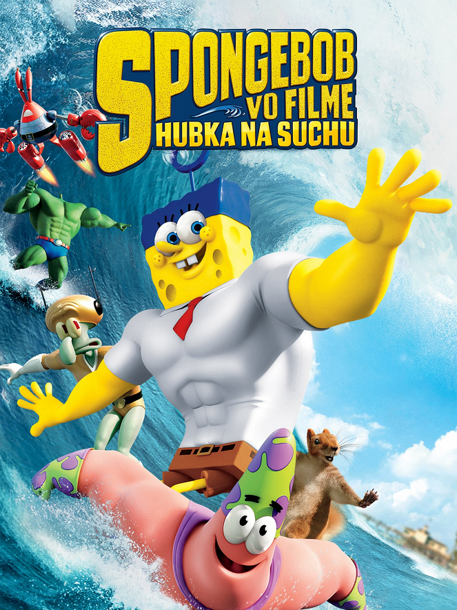 Spongebob vo filme: Hubka na suchu - Plagáty